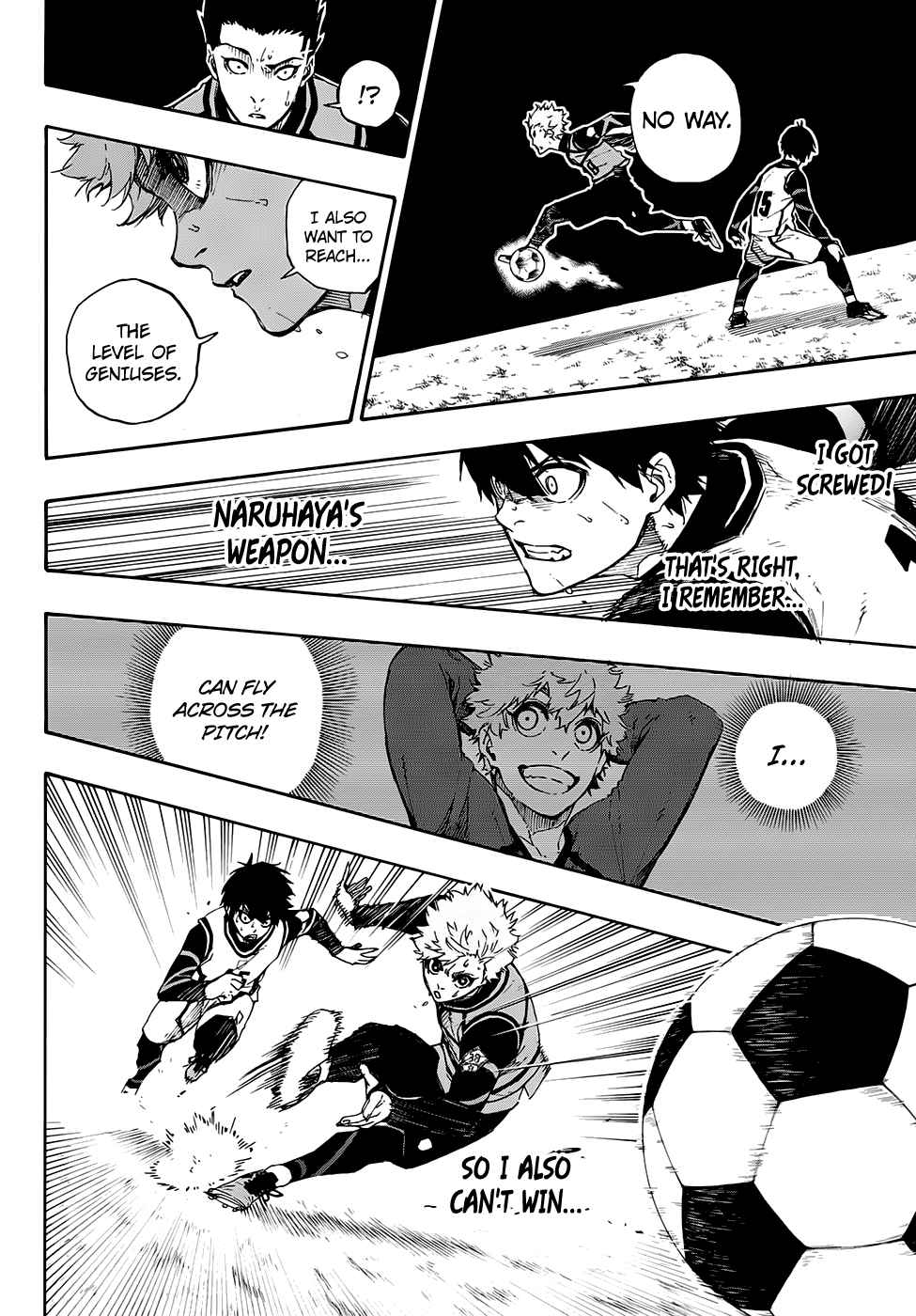 Blue Lock Vol. 7 Ch. 52 Genius and Mediocre