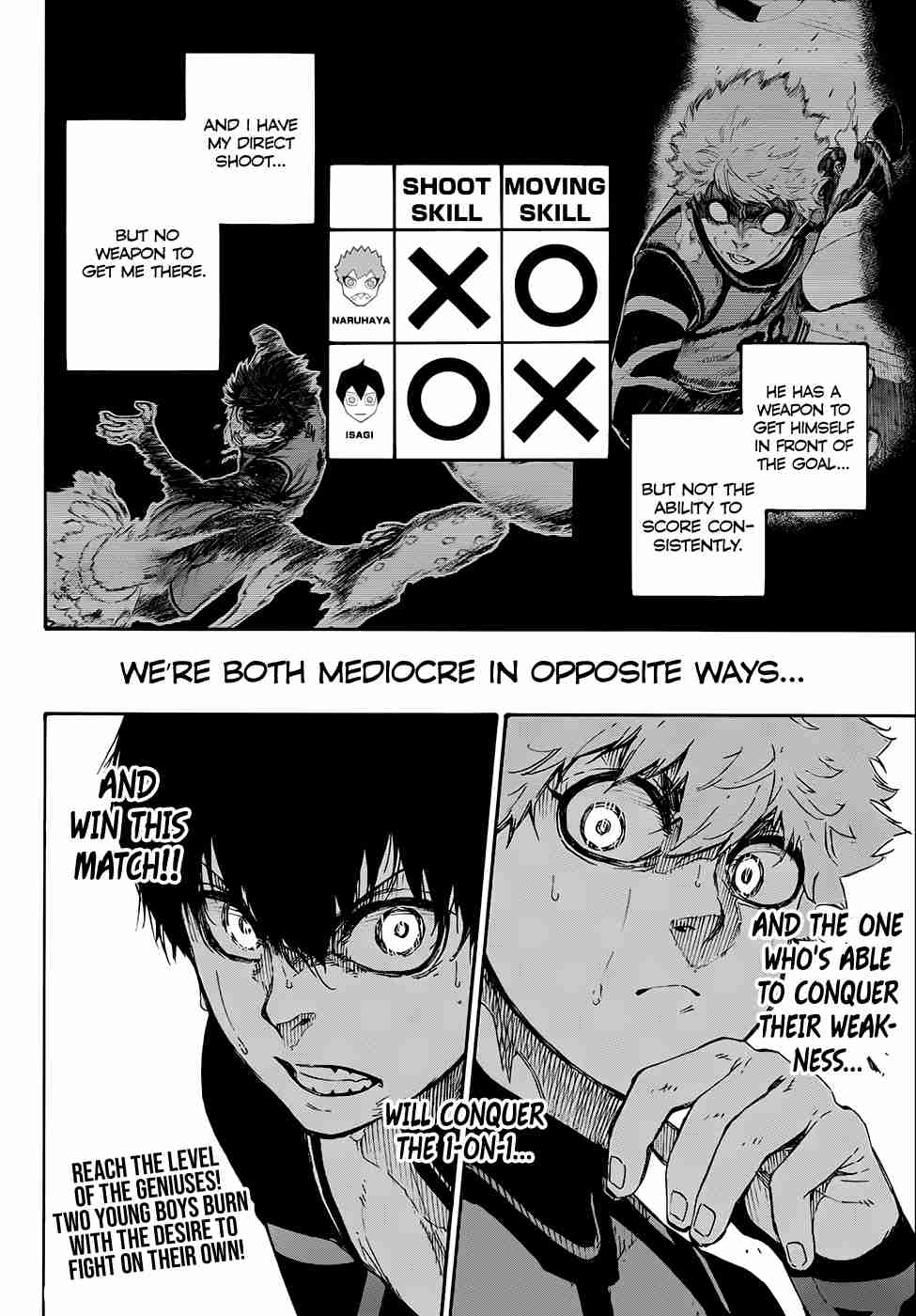 Blue Lock Vol. 7 Ch. 52 Genius and Mediocre