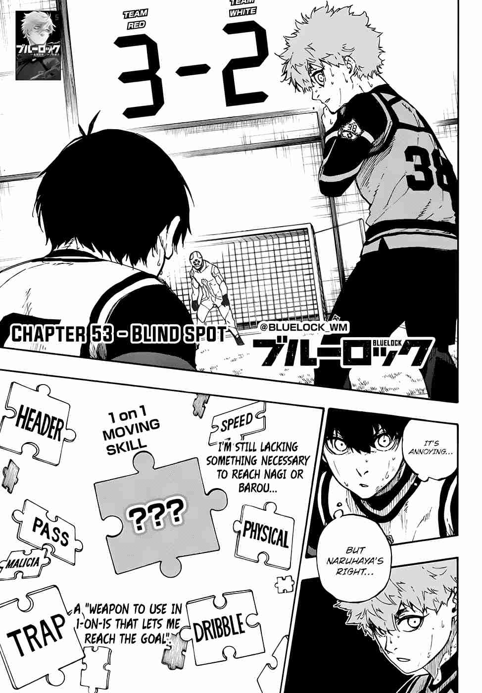 Blue Lock Vol. 7 Ch. 53 Blind Spot