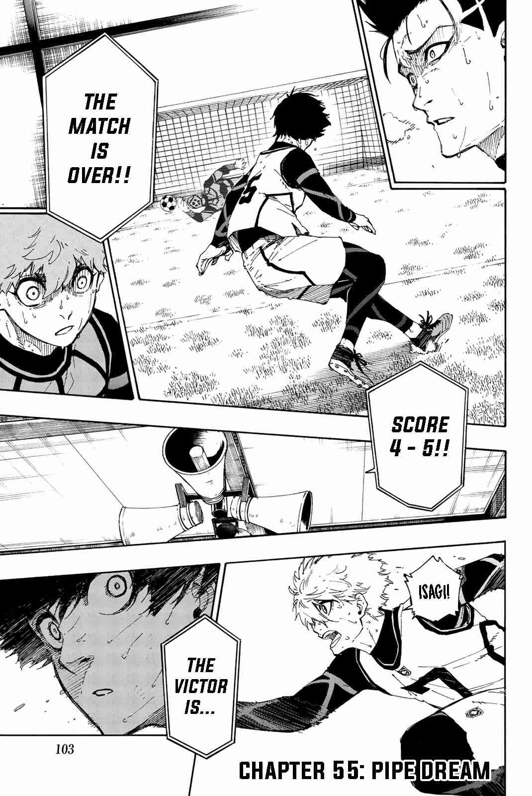 Blue Lock Vol. 7 Ch. 55 Pipe Dream