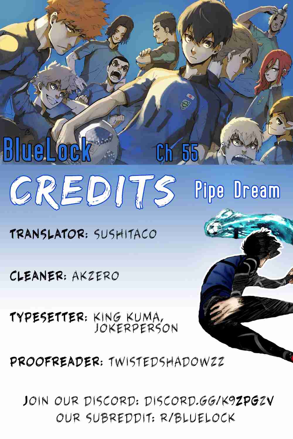Blue Lock Vol. 7 Ch. 55 Pipe Dream