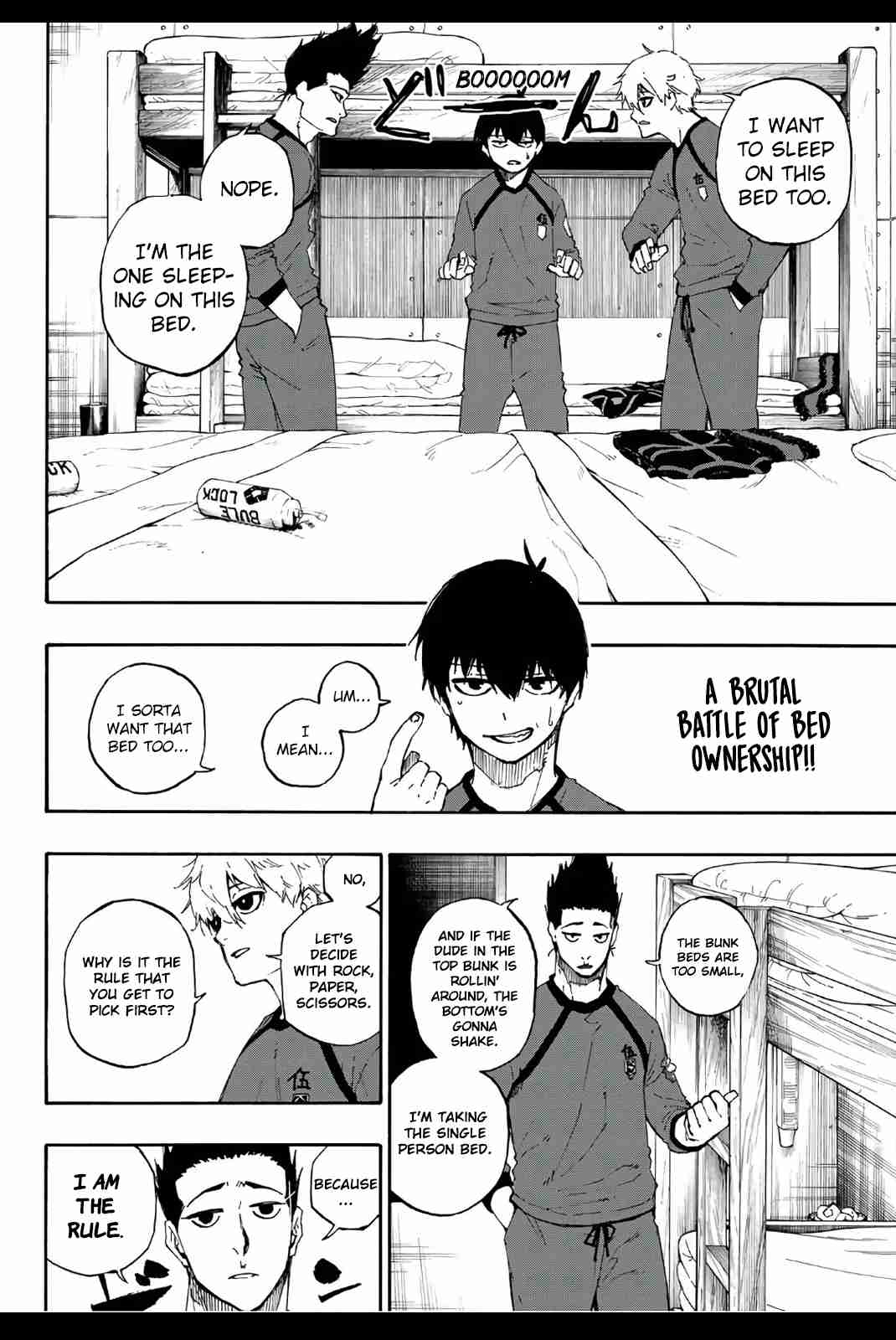 Blue Lock Vol. 7 Ch. 56 Proof that Gambles with Life