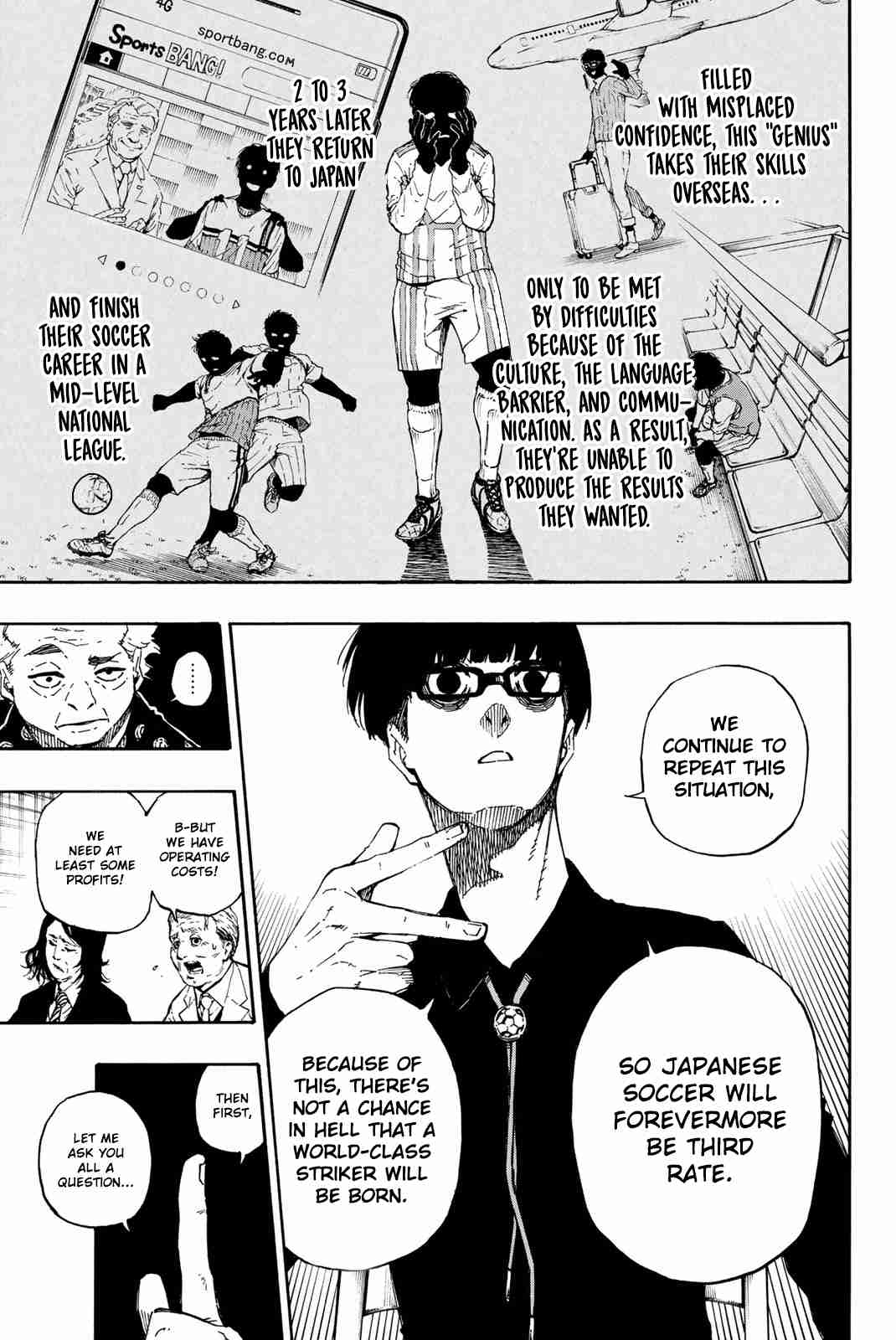 Blue Lock Vol. 7 Ch. 56 Proof that Gambles with Life