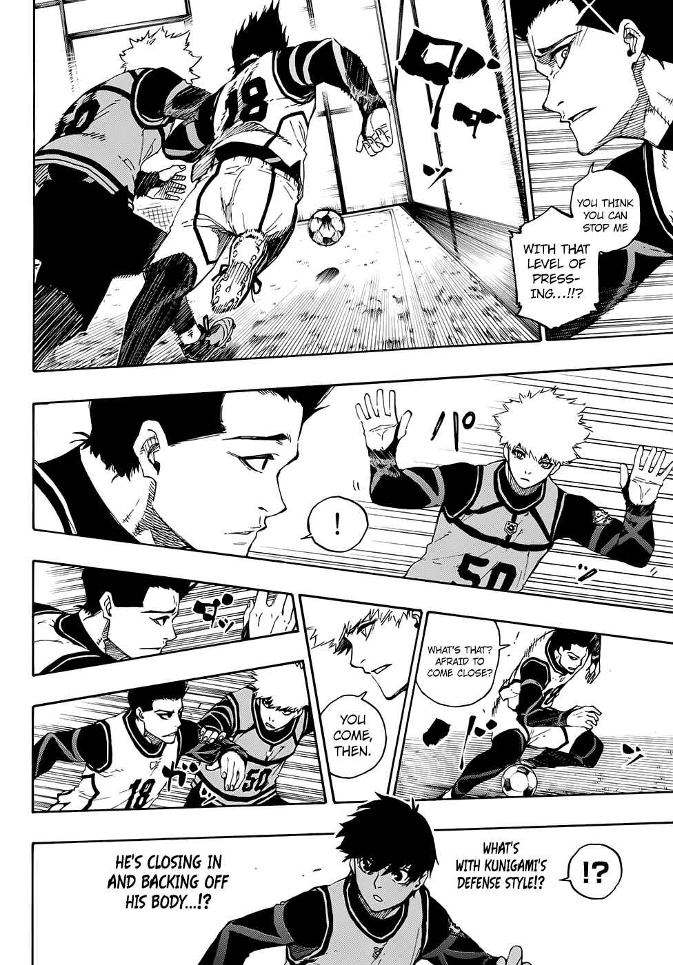 Blue Lock Vol. 8 Ch. 59 Tri Session