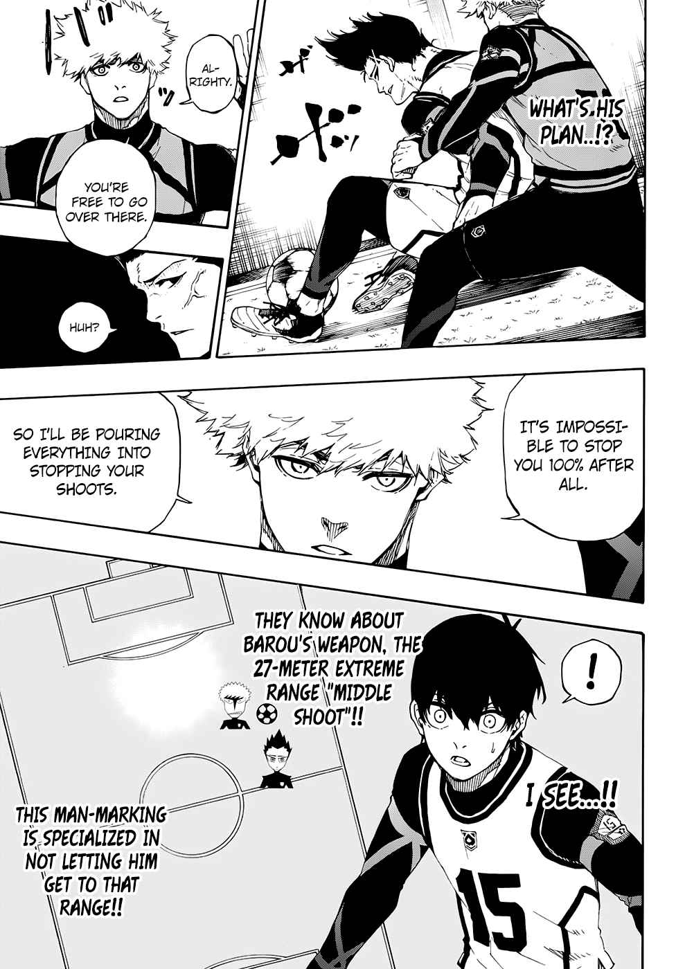 Blue Lock Vol. 8 Ch. 59 Tri Session