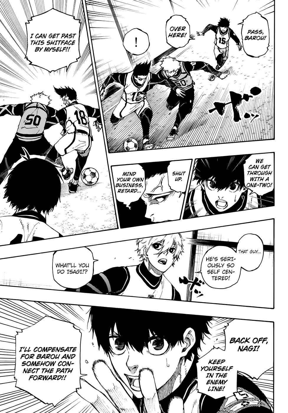 Blue Lock Vol. 8 Ch. 59 Tri Session