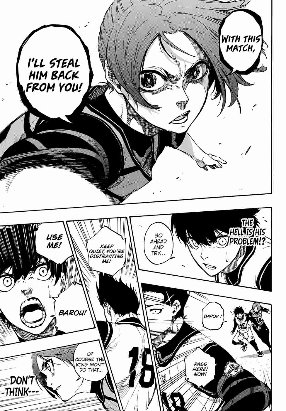 Blue Lock Vol. 8 Ch. 59 Tri Session