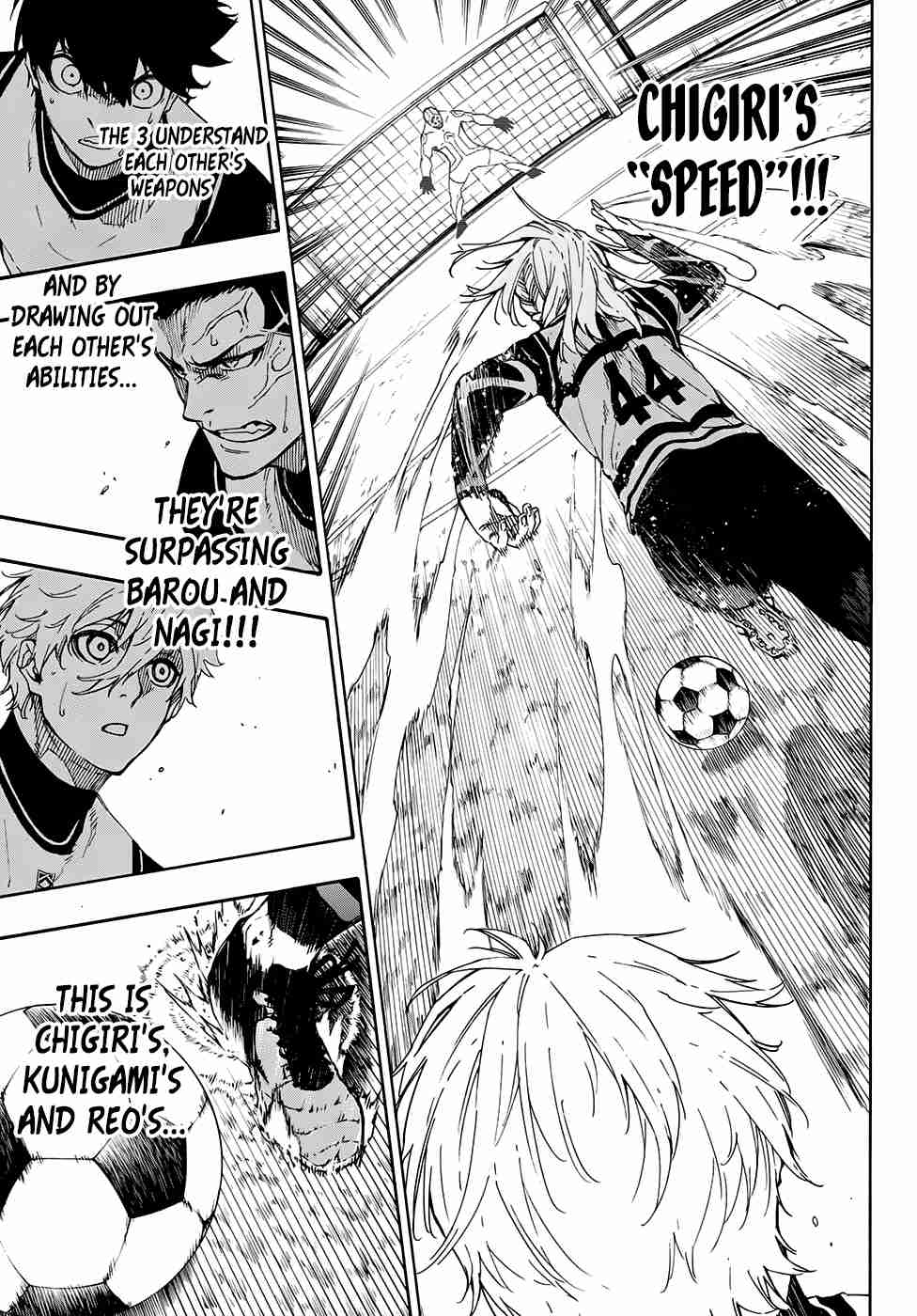 Blue Lock Vol. 8 Ch. 59 Tri Session