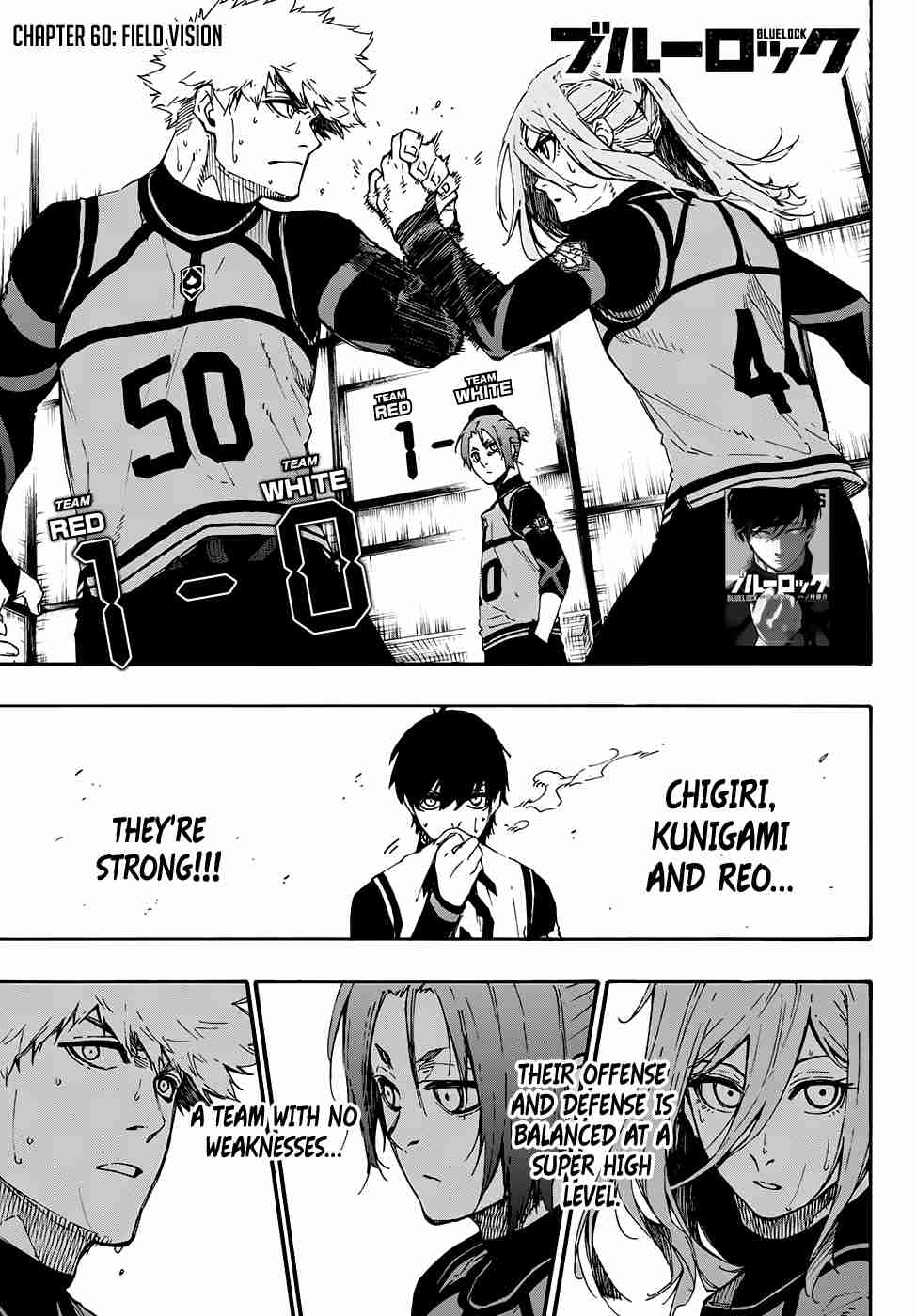 Blue Lock Vol. 8 Ch. 60 Field Vision