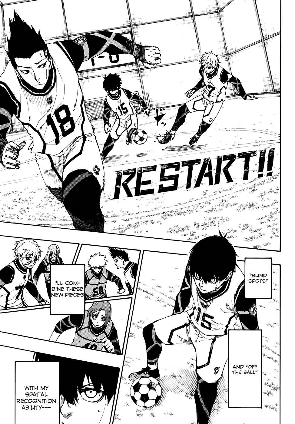 Blue Lock Vol. 8 Ch. 60 Field Vision