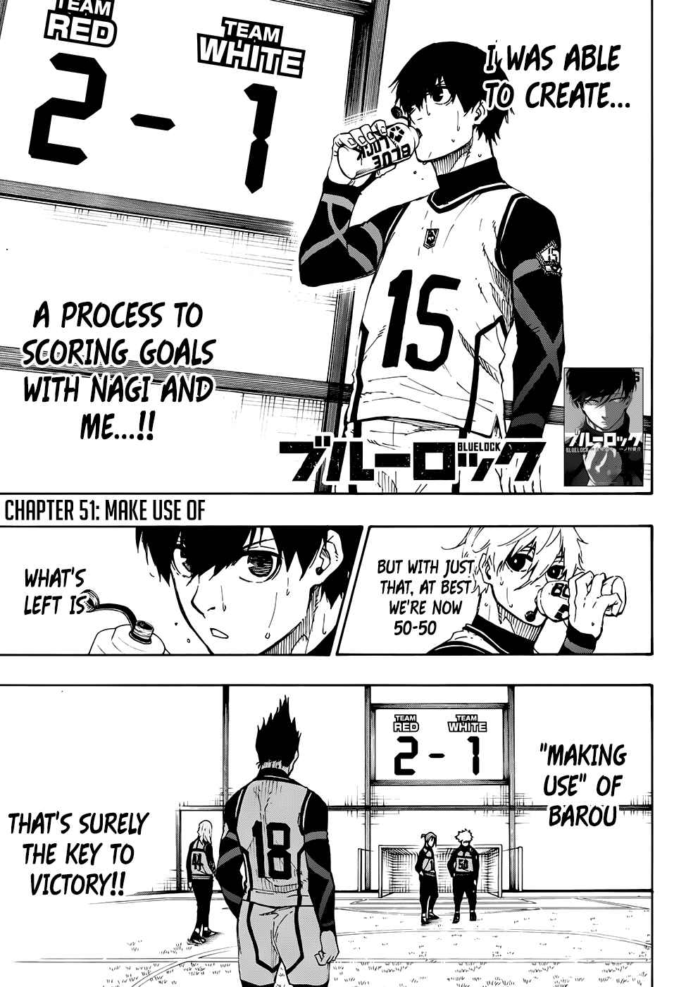 Blue Lock Vol. 8 Ch. 61 Make Use Of
