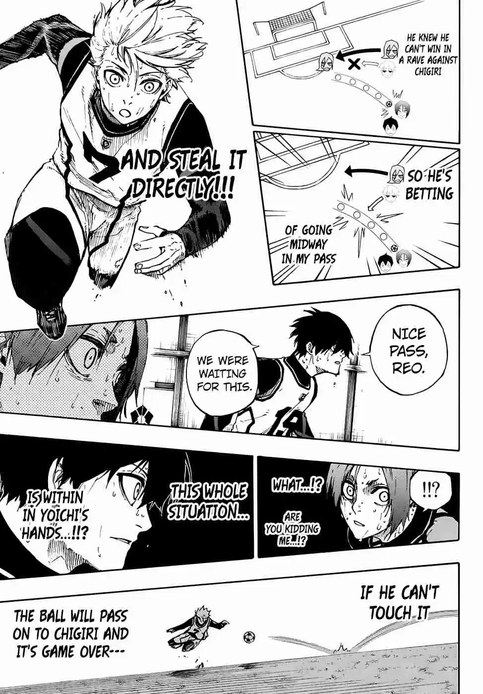 Blue Lock Vol. 8 Ch. 65 A Prank of Fate