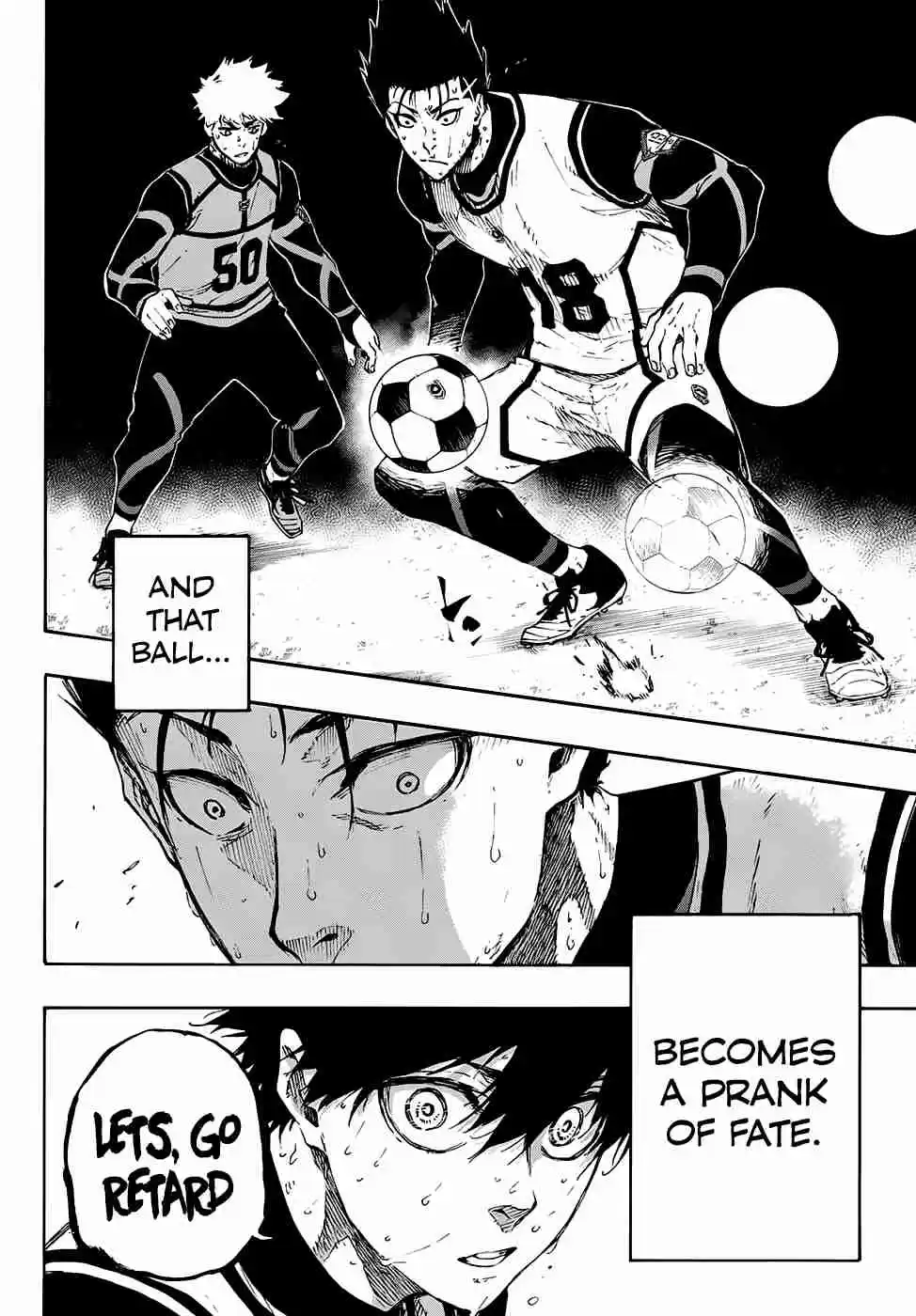 Blue Lock Vol. 8 Ch. 65 A Prank of Fate