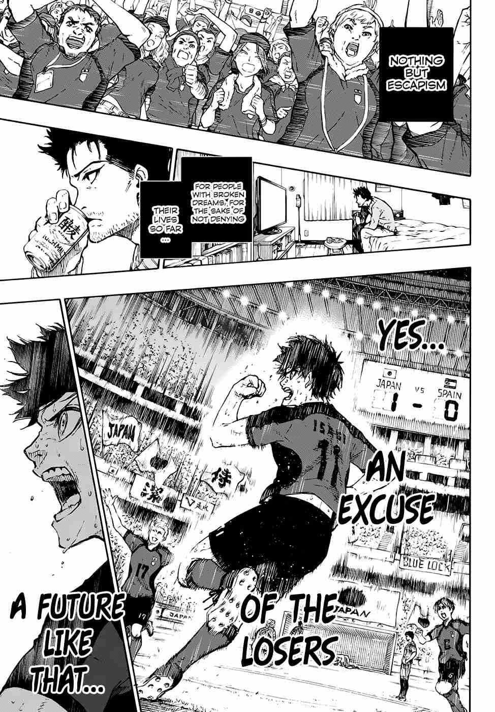 Blue Lock Vol. 8 Ch. 66 The Crossroads of a Loser