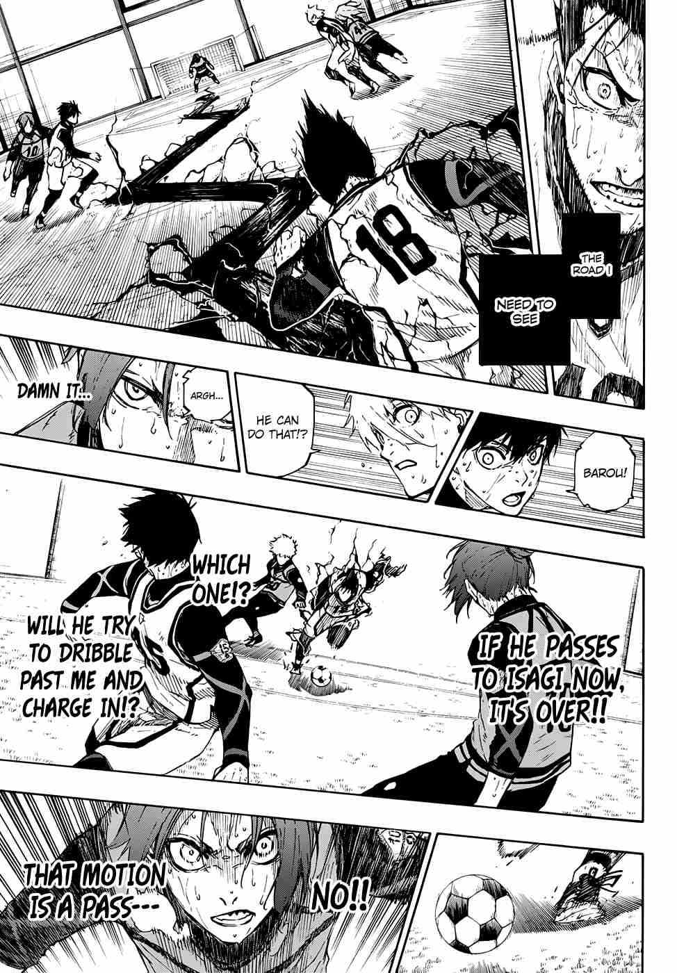 Blue Lock Vol. 8 Ch. 66 The Crossroads of a Loser