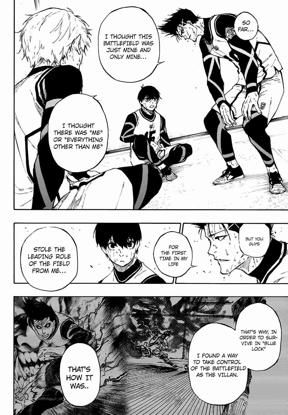 Blue Lock Vol. 8 Ch. 67 The Talent to Despair