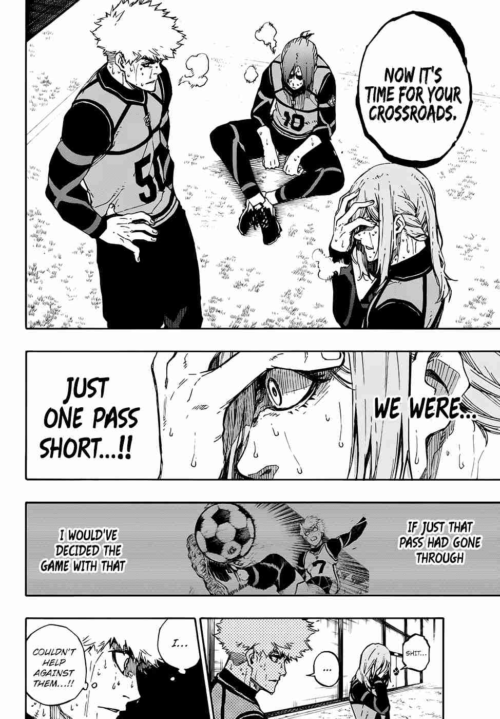 Blue Lock Vol. 8 Ch. 67 The Talent to Despair