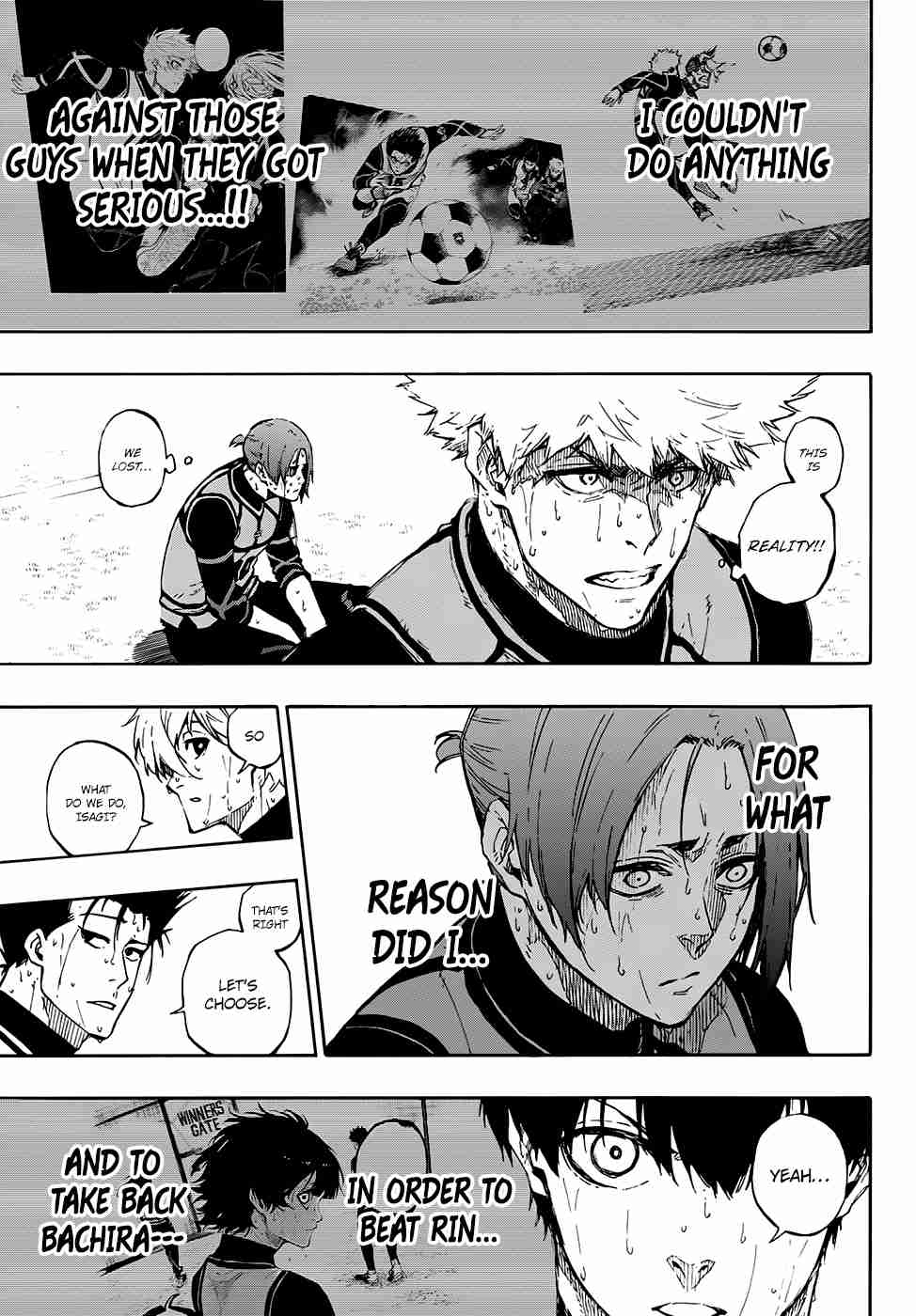 Blue Lock Vol. 8 Ch. 67 The Talent to Despair