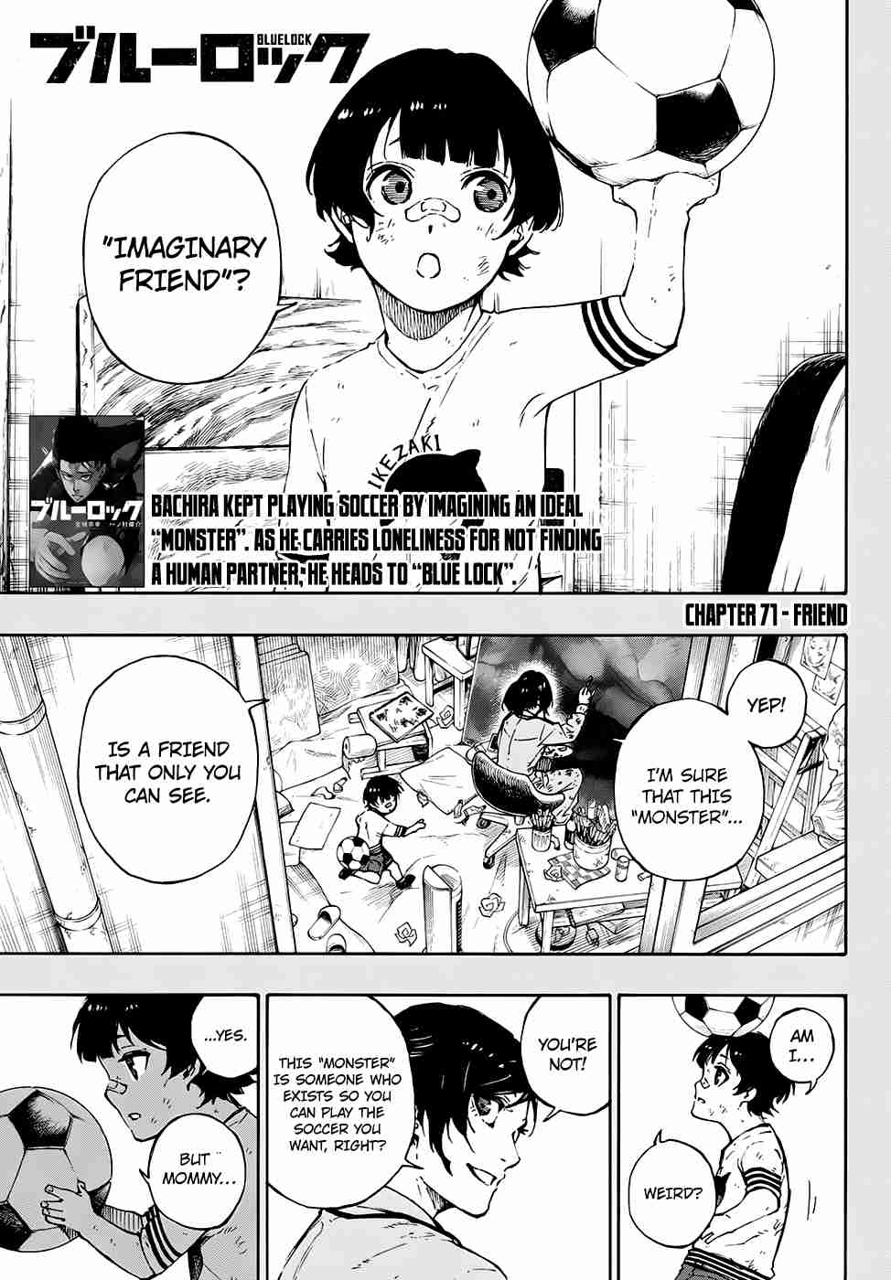 Blue Lock Vol. 8 Ch. 71 Friend