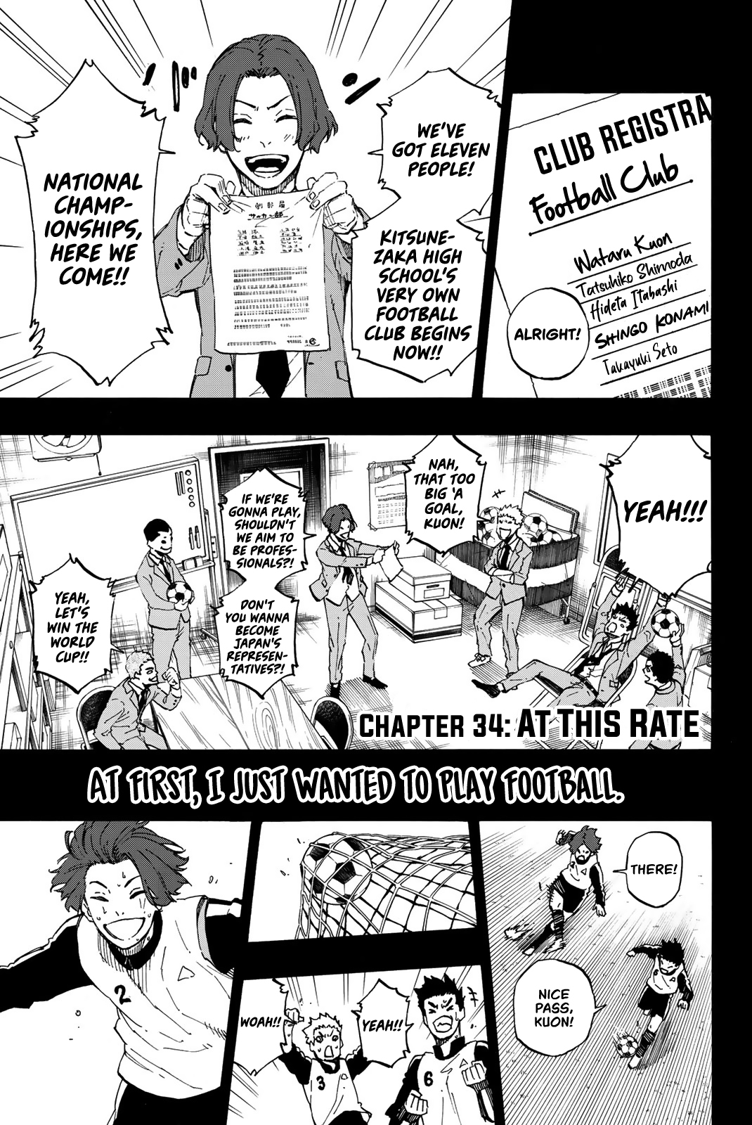 Blue Lock vol.5 ch.34