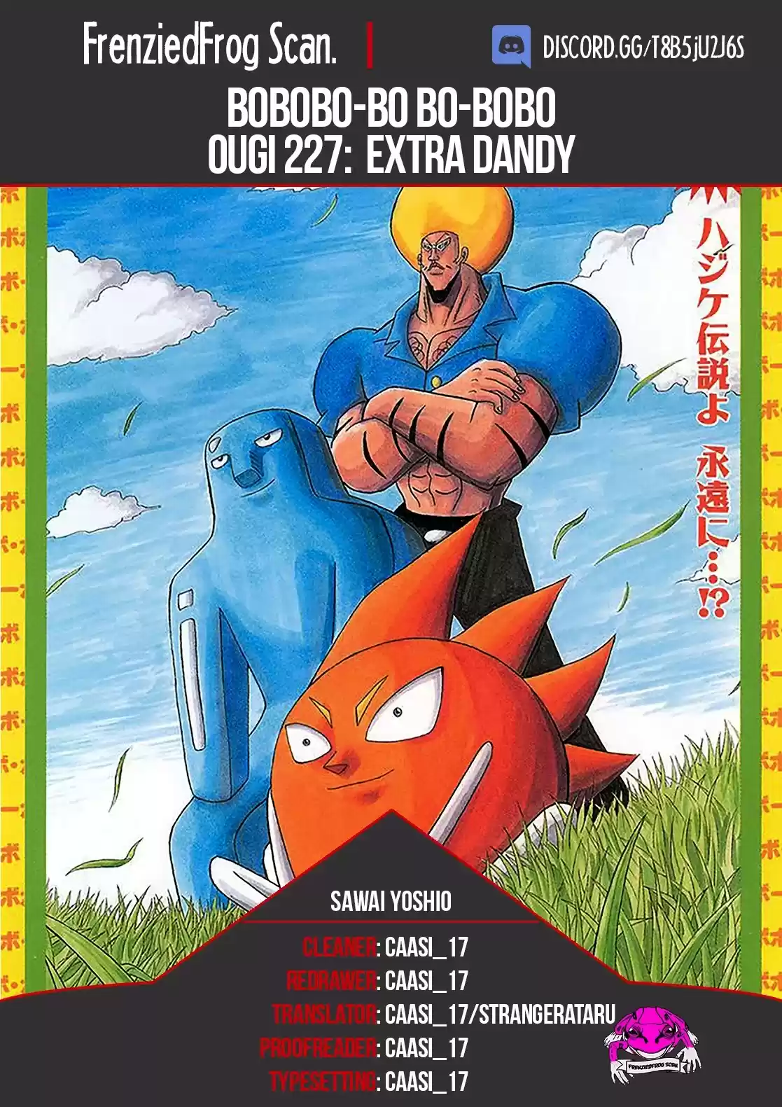 Bobobo-Bo Bo-Bobo Chapter 227