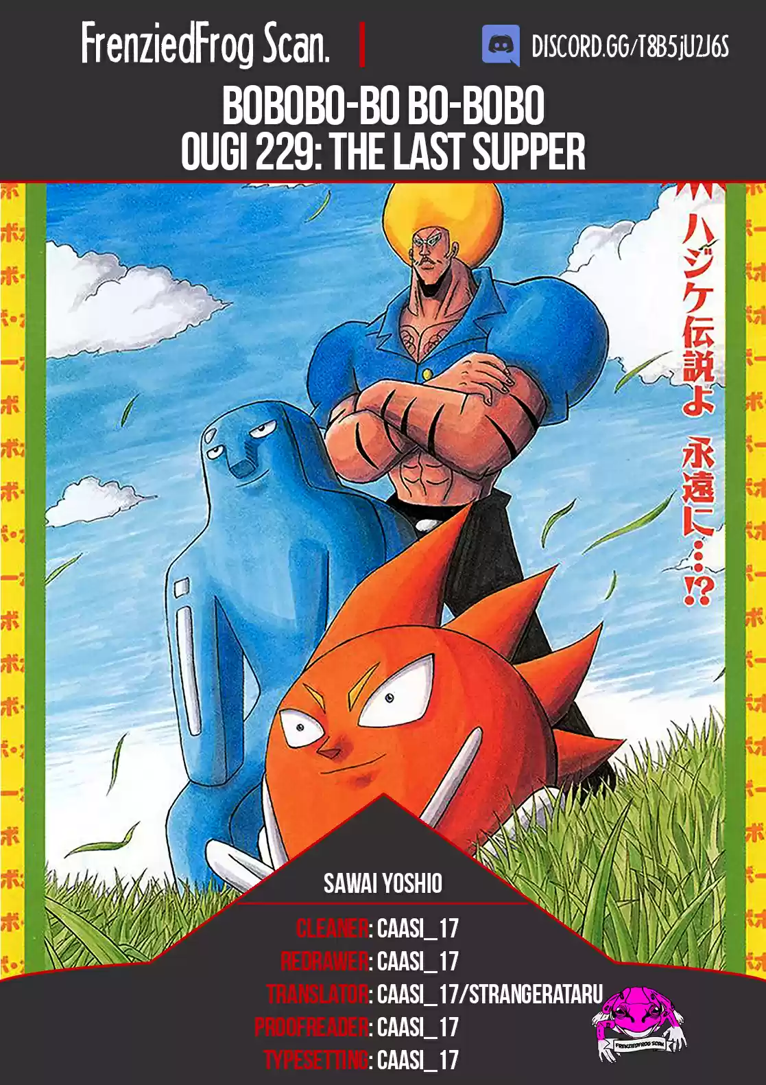 Bobobo-Bo Bo-Bobo Chapter 229