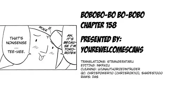 Bobobo bo Bo bobo Vol. 15 Ch. 158 Worst Case Scenario