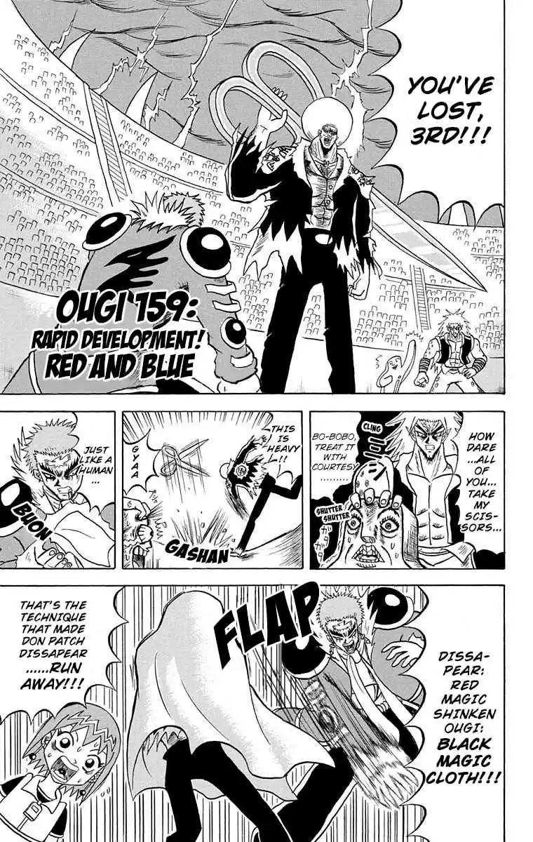 Bobobo bo Bo bobo Vol. 15 Ch. 159 Rapid Development! Red and Blue.