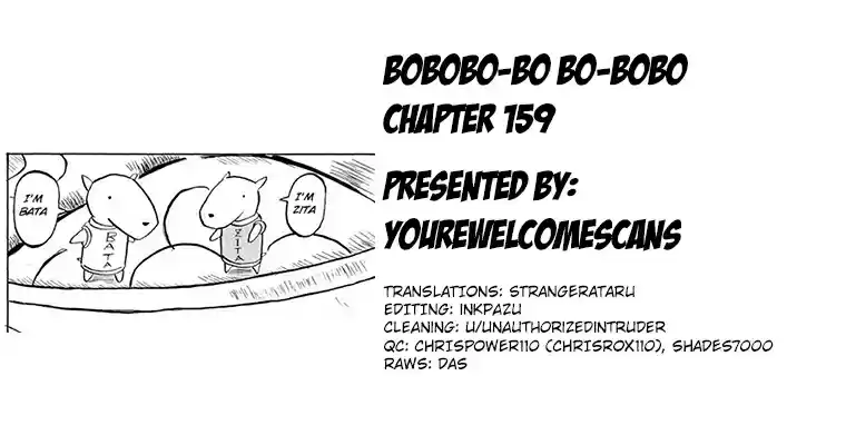 Bobobo bo Bo bobo Vol. 15 Ch. 159 Rapid Development! Red and Blue.