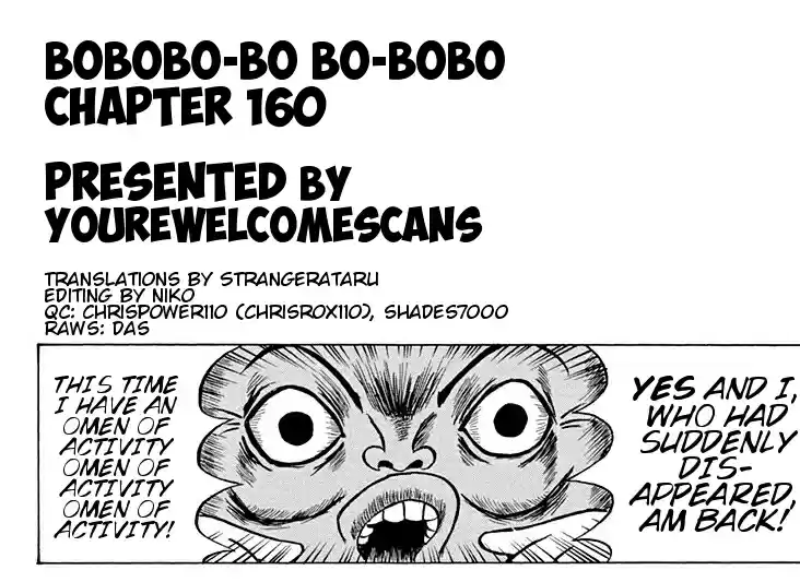 Bobobo bo Bo bobo Vol. 15 Ch. 160 What is Human La La La