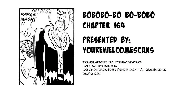 Bobobo bo Bo bobo Vol. 15 Ch. 164 Enrage! China's Great War!!