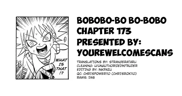 Bobobo bo Bo bobo Vol. 16 Ch. 173 Angry!