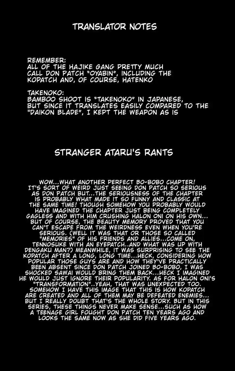 Bobobo bo Bo bobo Vol. 16 Ch. 174 Terrible Don Patch