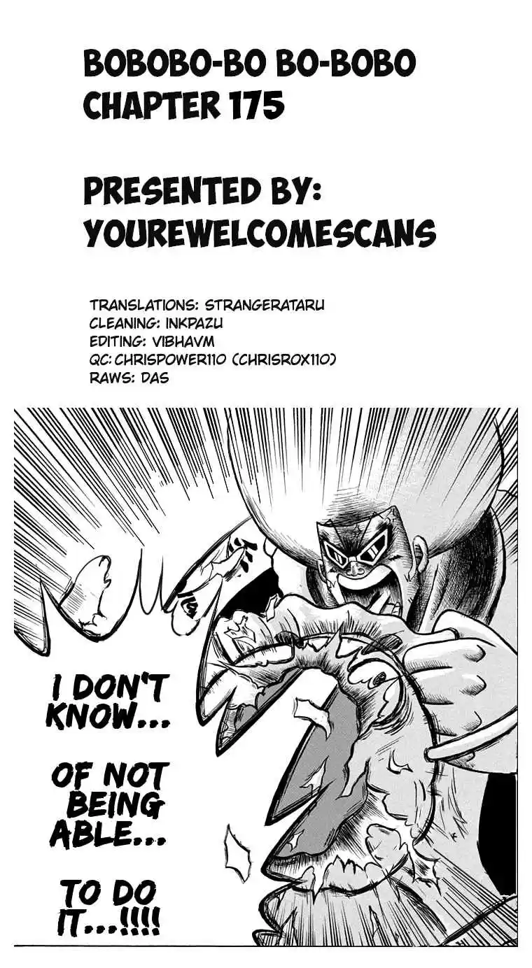 Bobobo bo Bo bobo Vol. 16 Ch. 175 The Under Maruhage Empire and Serviceman