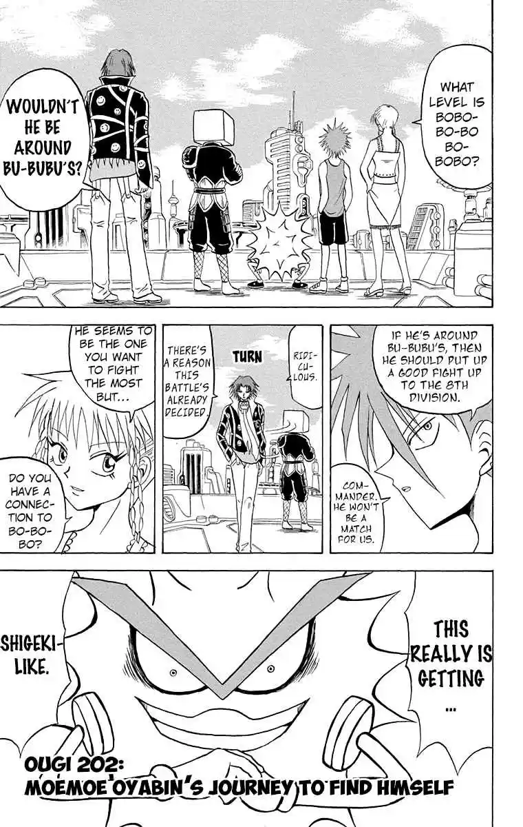 Bobobo bo Bo bobo Vol. 19 Ch. 202 Moemoe Oyabin's Journey To Find Himself