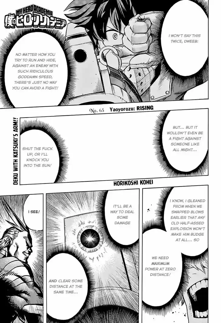 Boku no Hero Academia 63
