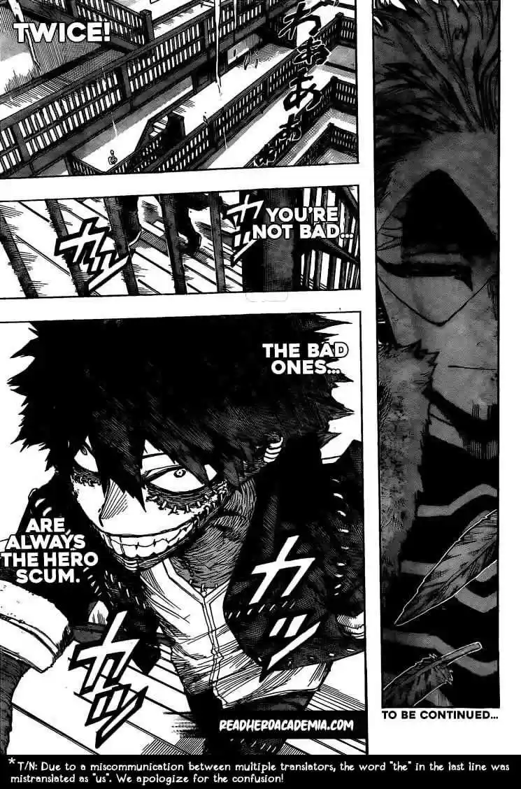 Boku no Hero Academia Ch. 264 One's Justice