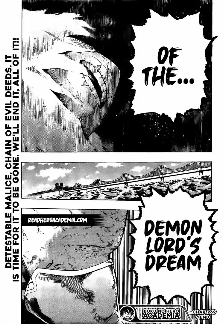 Boku no Hero Academia Chapter 269