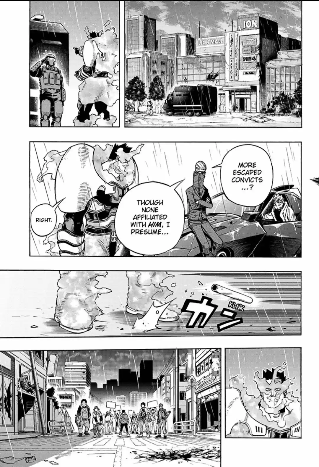 Boku No Hero Academia Chapter 311