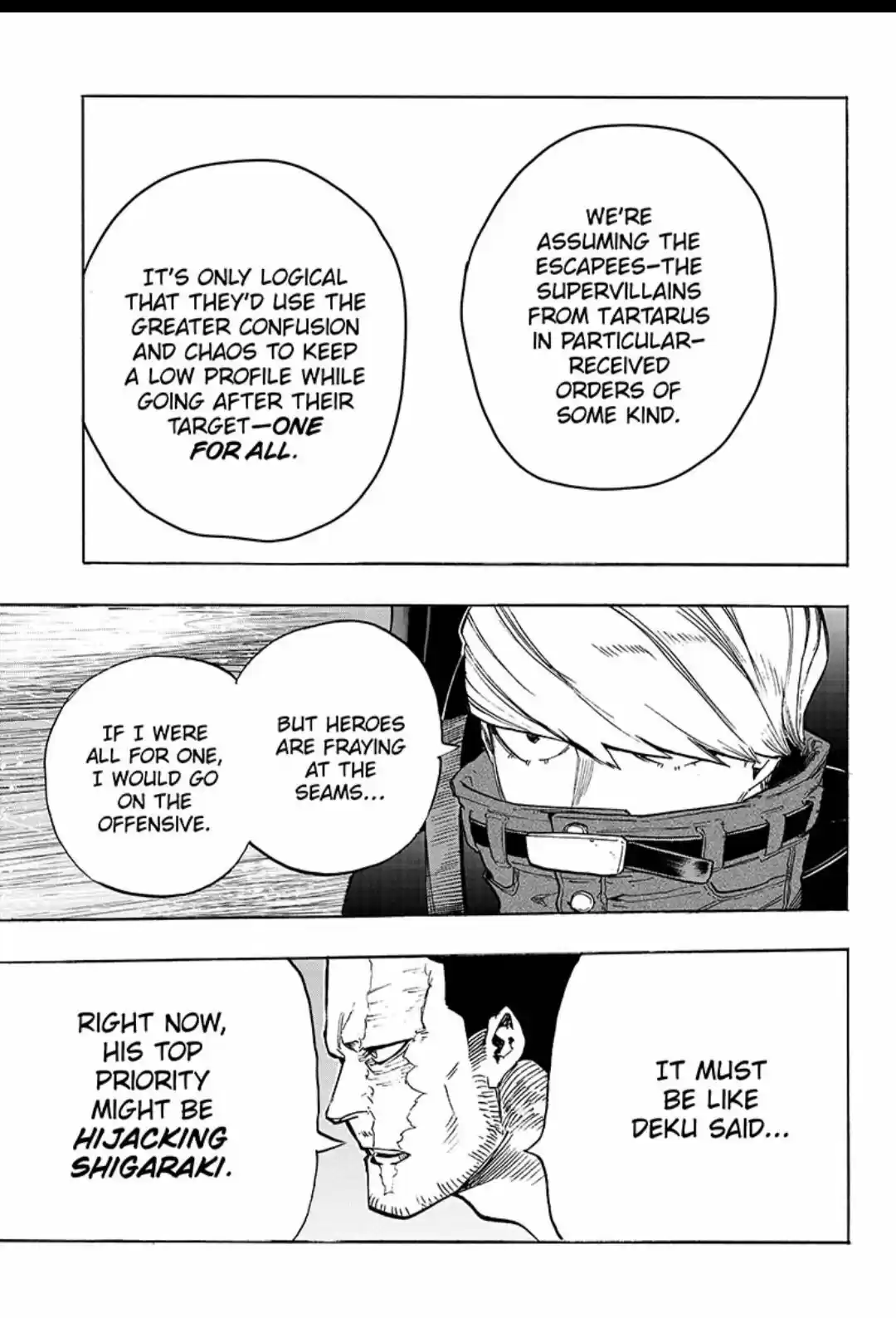 Boku No Hero Academia Chapter 311