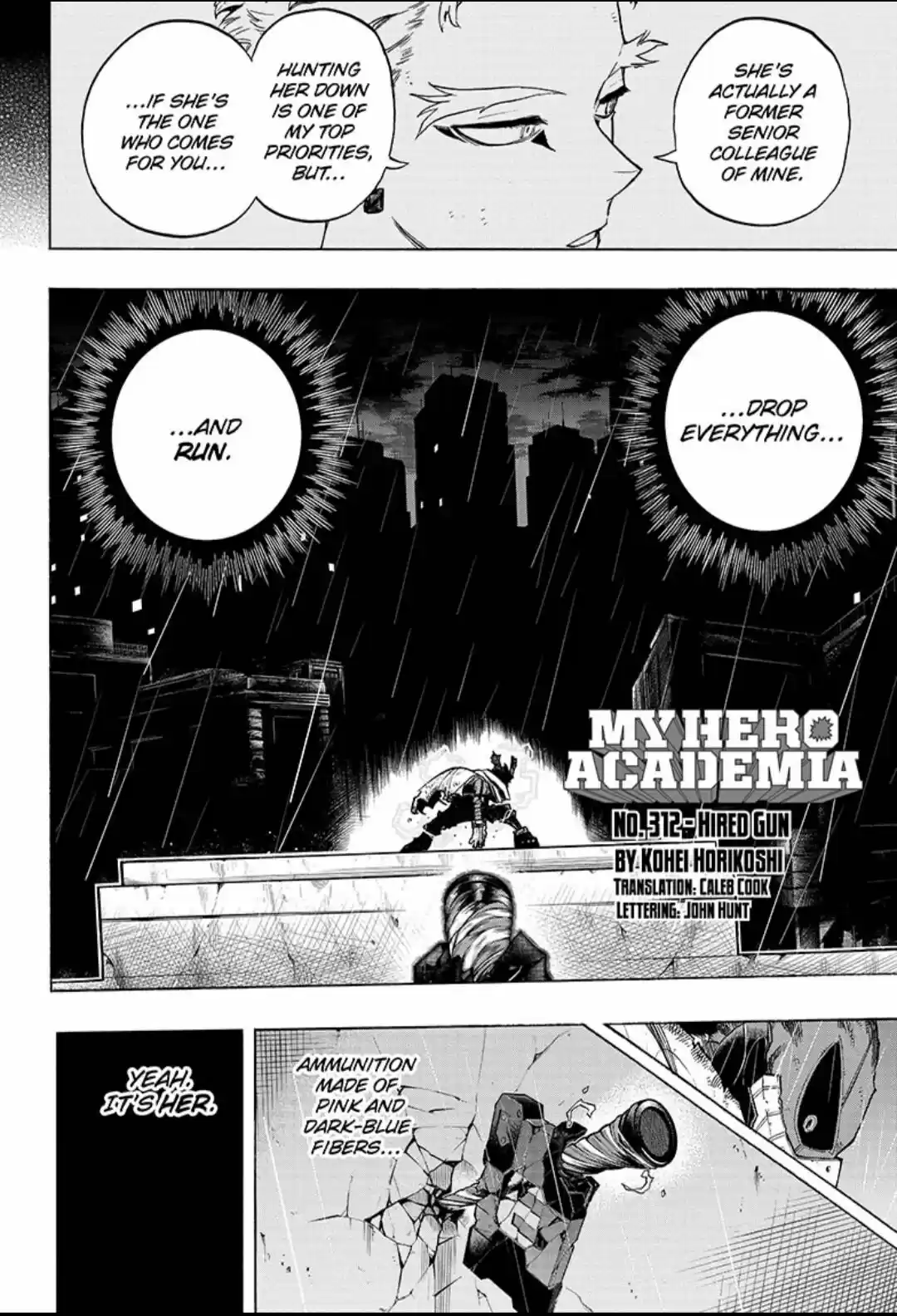Boku No Hero Academia Chapter 312