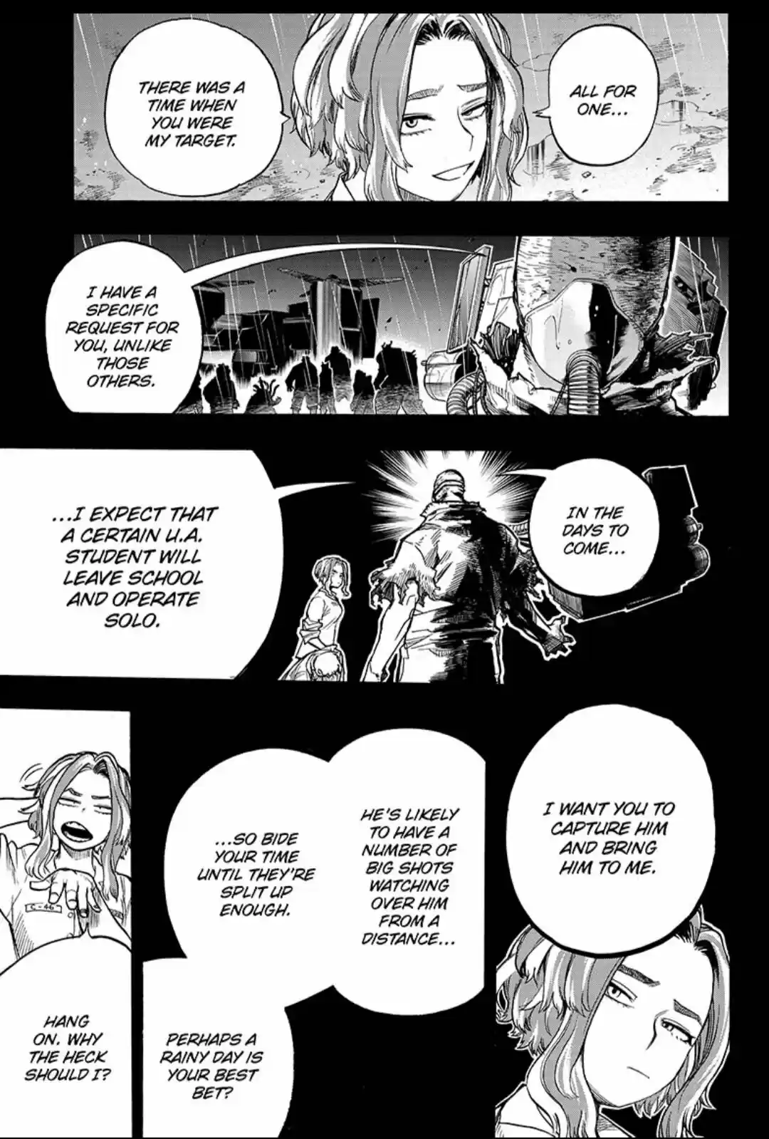 Boku No Hero Academia Chapter 312