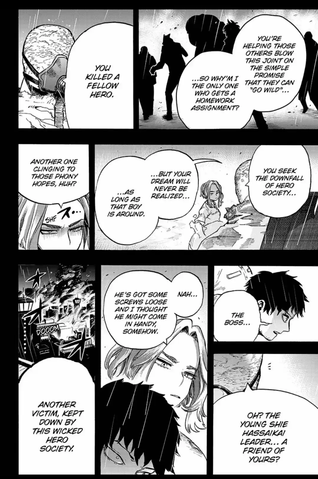 Boku No Hero Academia Chapter 312