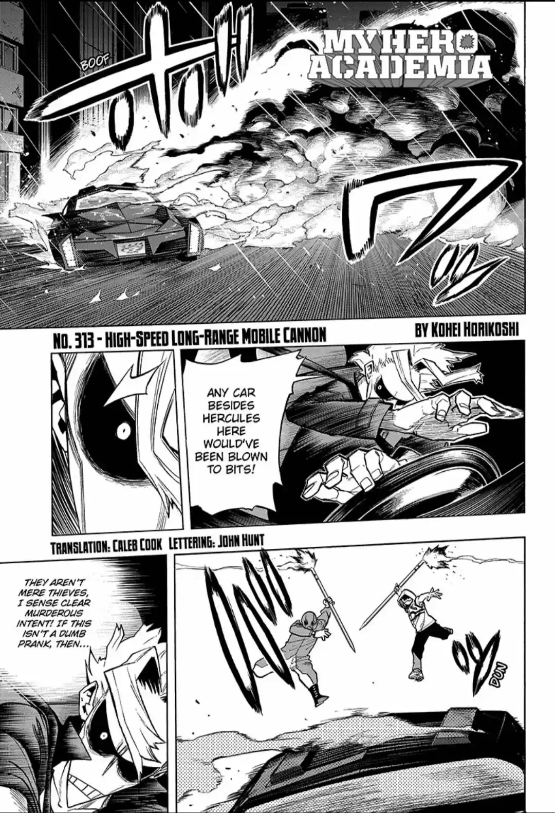 Boku No Hero Academia Chapter 313
