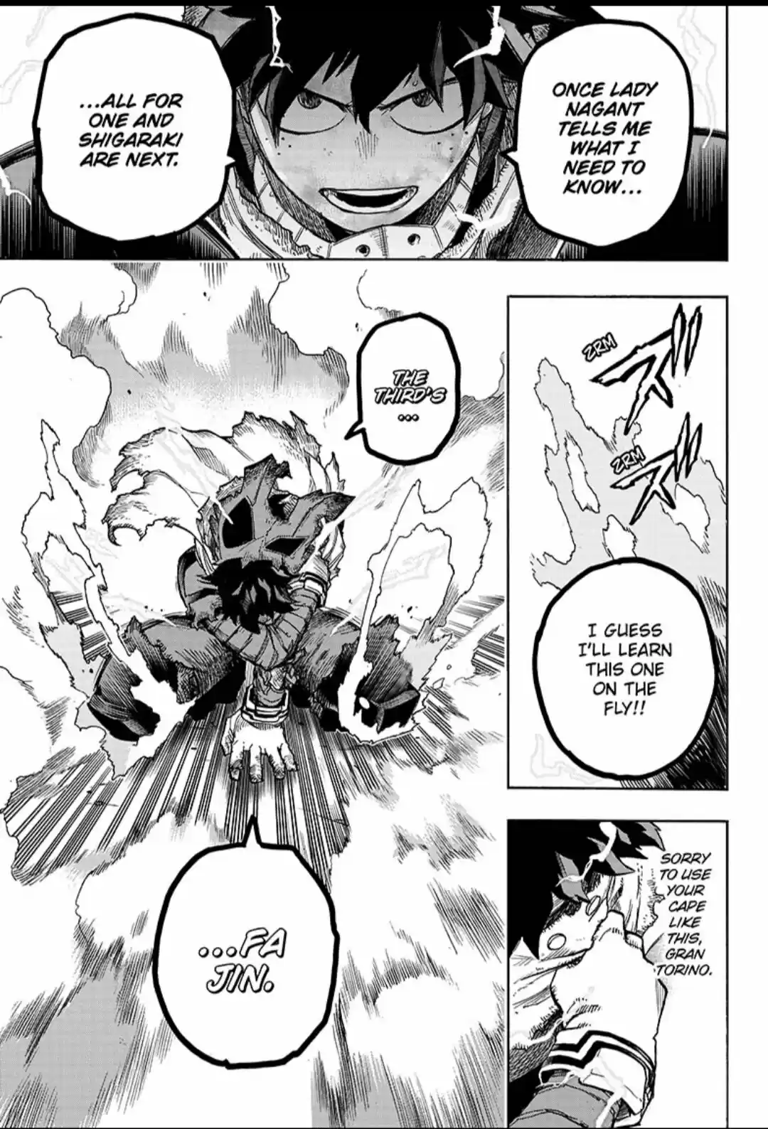 Boku No Hero Academia Chapter 313