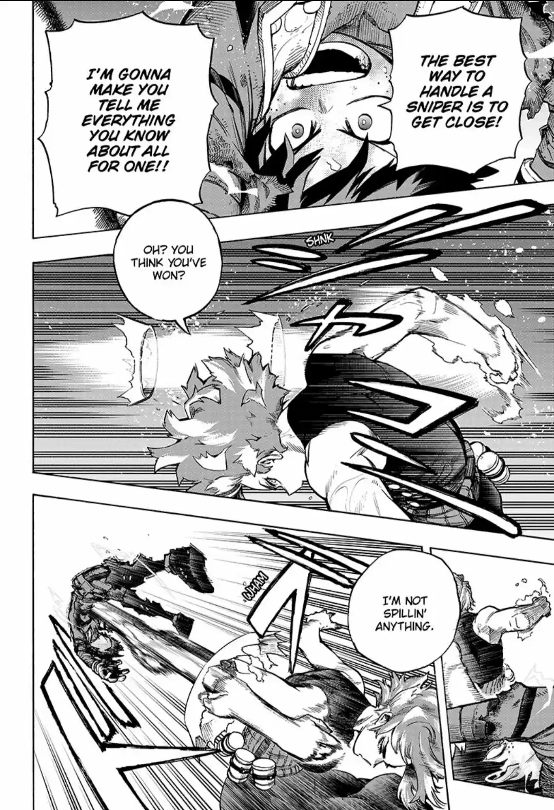 Boku No Hero Academia Chapter 314