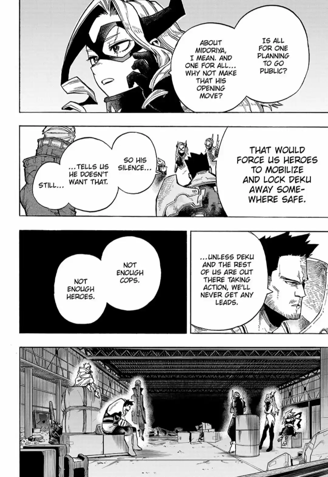 Boku No Hero Academia Chapter 317