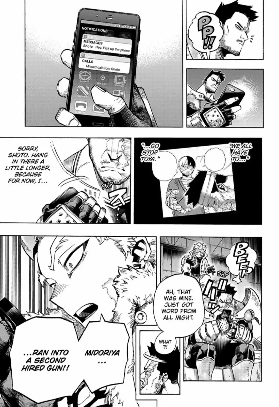 Boku No Hero Academia Chapter 317