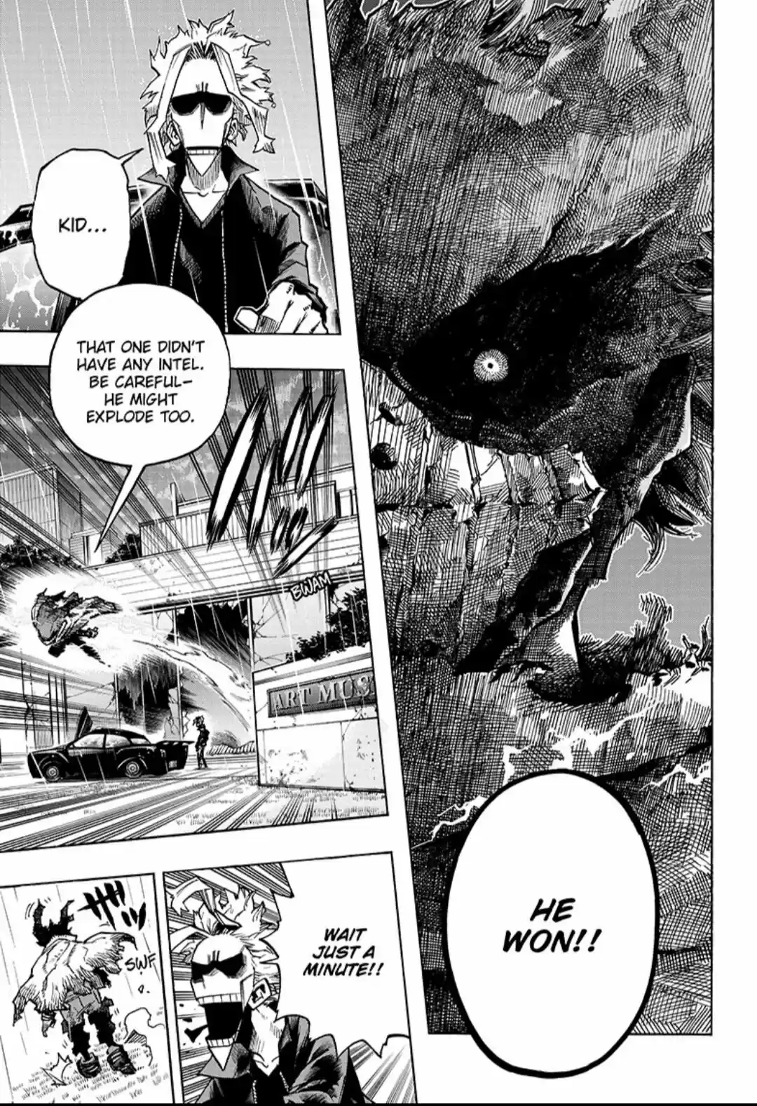 Boku No Hero Academia Chapter 317