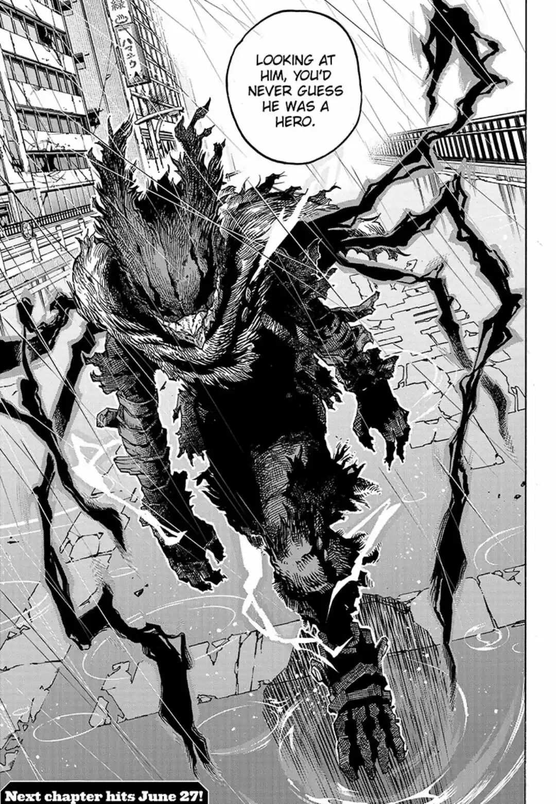 Boku No Hero Academia Chapter 317